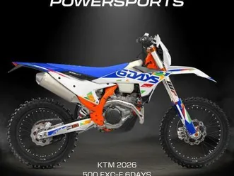 ktm 500 exc-f 6days 2026 - ktm main dealer - reserve now!