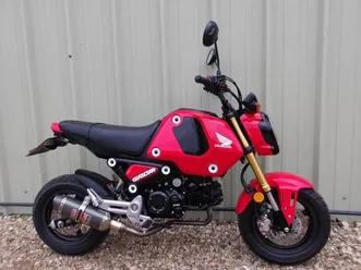 honda msx 125 grom 2021 only 3,472 miles from new * uk delivery *