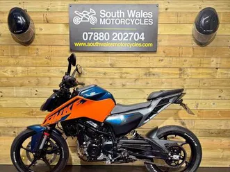 ktm duke 125 / april 2025 model / covered 7.5k miles