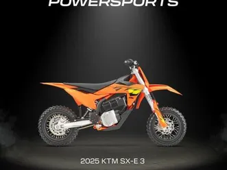 ktm sx-e 3 electric mx 2025 - ktm main dealer - 0% finance available!