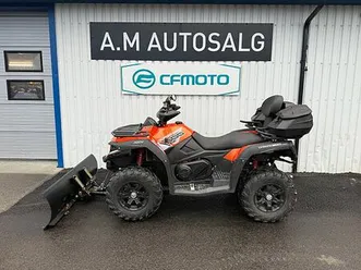 cfmoto cforce 600 - brøyteskjær - vinsj - hengerfeste
