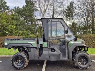 kawasaki mule pro-dx - 2019 - full cab - fully serviced