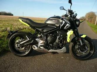 2024 triumph trident 660 abs 1702 miles! part ex / credit/debit cards welcome.