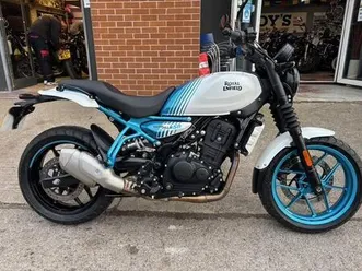 2024 royal enfield guerrilla 450 cc brava blue