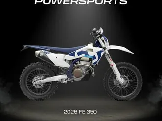 fe 350 2026 model - husqvarna main dealer - reserve now!