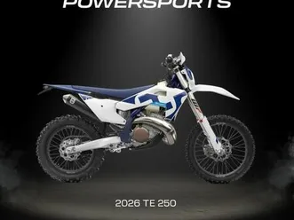 te 250 2026 model - husqvarna main dealer - reserve now!