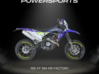 124 4t sm factory rs - sherco main dealer - reserve now!