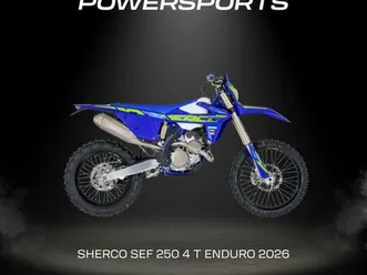 sherco sef 250 4t factory enduro 2026 - sherco main dealer - order now!