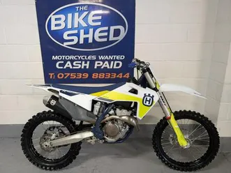 husqvarna 350 fc350 2021 genuine 31hrs one owner bike very tidy mx bike