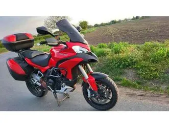 2014 14 ducati multistrada 1200 s high spec tourer luggage adventure red history
