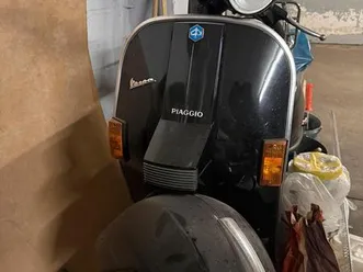 vespa px 200 baujahr 2001 - klassiker in schwarz