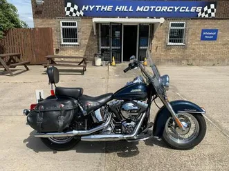 harley-davidson flstc heritage softail classic cruise control only 1078 miles