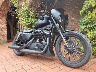 harley-davidson sportster 883 iron umbau breitreifen,48 ps uvm.