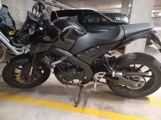 yamaha mt125-a, schwarz