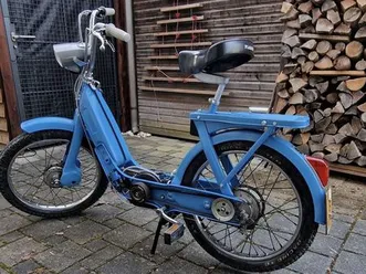 piaggio ciao mofa, blau, top zustand, jg. 1978,