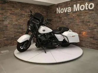 harley-davidson road king 114 special vivid black my21 bianco