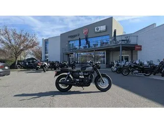 2022 triumph bonneville t120 black matte black/matte graphite