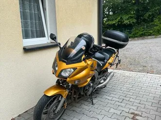 honda cbf 1000 sc58 gelb mit topcase und zubehör