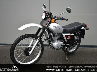 honda xl 250 aus 1.hand jahrgang 1938/neuwertig/2200km