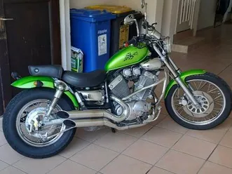 yamaha virago xv 535 leichter bobber umbau + zubehör