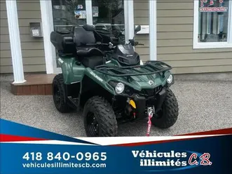 2021 can-am outlander 450 42.95$ semaine avec 0$ comptant