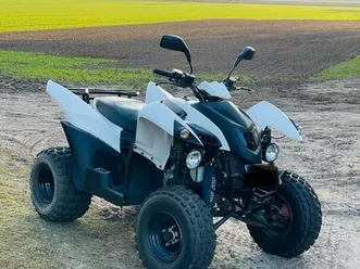 quad adly hurricane 320 atv lof weiß 272 ccm 20 ps bj. 2018