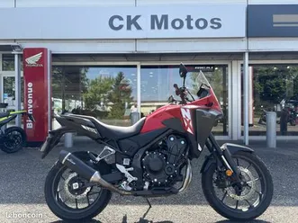 honda nx500 abs coloris rouge