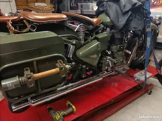 royal enfield 500 bullet militaire
