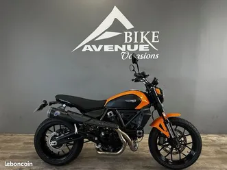 ducati scrambler 800 icon dark 2025 a2 | ligne termignoni | garantie 11/2027