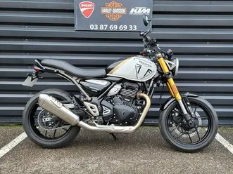 triumph speed 400 garantie constructeur 08/2027 permis a2