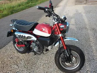 ② honda monkey 125 cc abs + porte-bagages état neuf 2800km