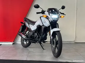 honda cb125f blanc - 1ère main - garantie jusqu'en 2027