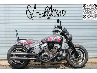 indian scout bobber 1133 | jekill+hyde | viel zubehör