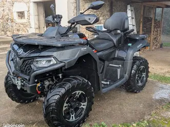 quad cfmoto cforce 625 touring chassis long homologué route l7e - etat neuf - faible kilométrage