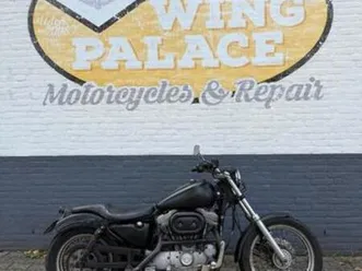 harley sportster 883 hugger 1988 a2 rijbewijs !! — motoren | harley-davidson — marktplaats