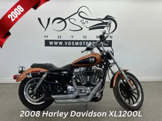 2008 harley davidson xl1200l anniversary traditional - v6910np -