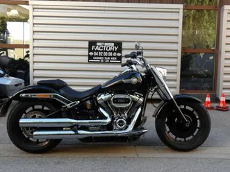 harley-davidson softail fat boy 1868 2024 1868 cm3 | moto custom | 9 975 km | noir | 06800 cagnes sur mer