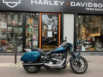 harley-davidson softail sport glide 1745 2020 1745 cm3 | moto custom | 29 047 km | bleu | 75003 paris 03