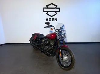 harley-davidson softail street bob 1745 2019 1745 cm3 | moto custom | 4 200 km | rouge | 47550 boe