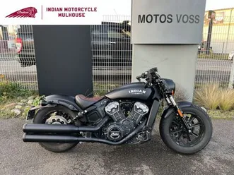 indian scout bobber 1133 2020 1133 cm3 | moto custom | 12 072 km | noir | 68120 richwiller