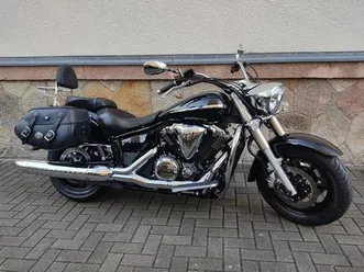 yamaha xvs 1300 midnight star reifen neu - packtaschen - sissybar