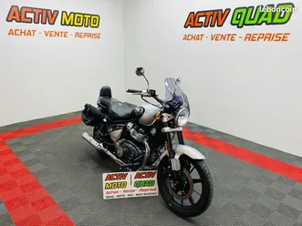 ? royal enfield super meteor 650 interstellar 2023 - a2 - 1.823 km ?- activquad - envoi / reprise / facilité de paiement