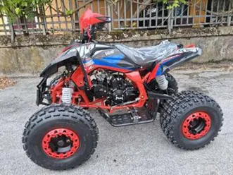 quad 125 falcon r8 rosso