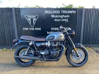 new triumph bonneville t120 black for sale in wokingham