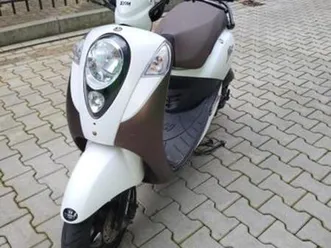 sym mio 50 cc blauw kenteken 2014 — scooters | sym — marktplaats