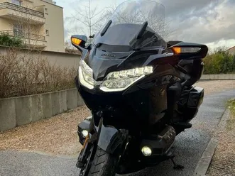 honda gl 1800 goldwing touring dct full black