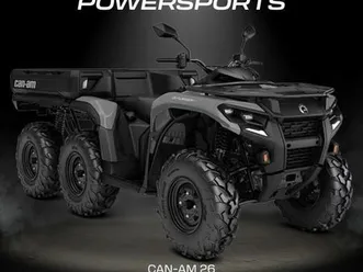 can-am outlander 6x6 700 dps t 2026 - can-am official dealer - reserve now