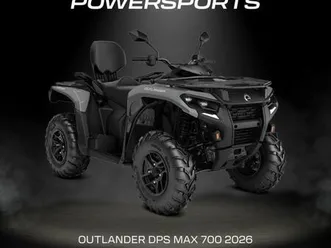 outlander max 700 dps t 2026 model - can-am main dealer - reserve now!