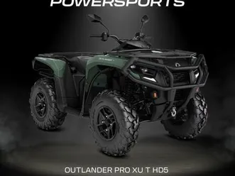 outlander pro xu t hd5 2026 - can-am main dealer - reserve now!
