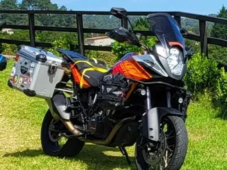 ktm 1190 adventure vale (são cosme), telhado e portela